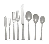 An American Arts & Crafts Silver Flatware Service