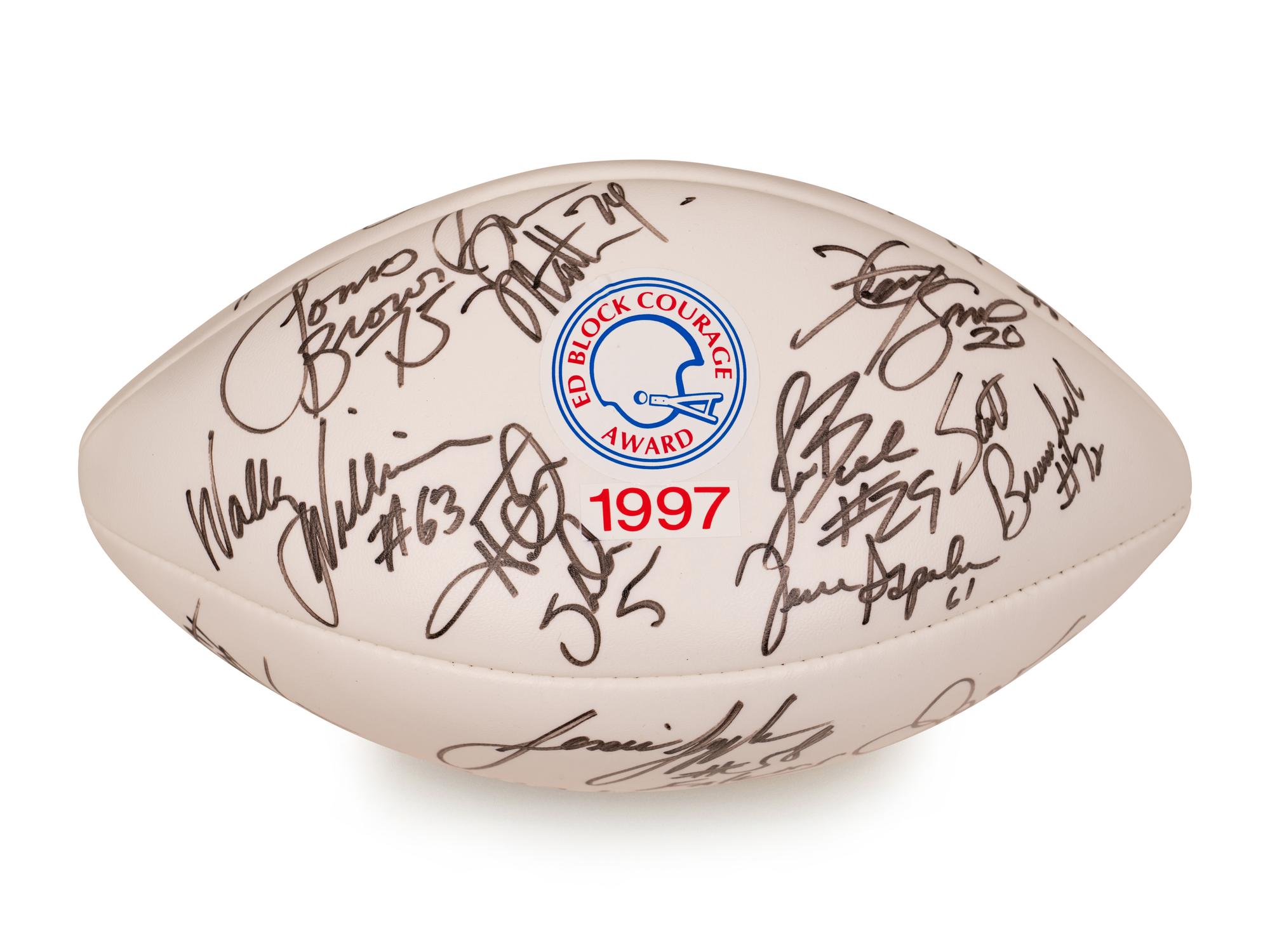A Collection of Hall of Fame Helmets and Multi Signed Footballs Including Junior Seau, Jack Youngblood and Others
