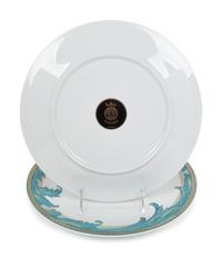 A Group of Versace Arabesque Porcelain Dinnerware