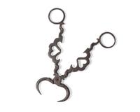 A Wrought Iron Sugar Nipper, French, Likely 18th Century
