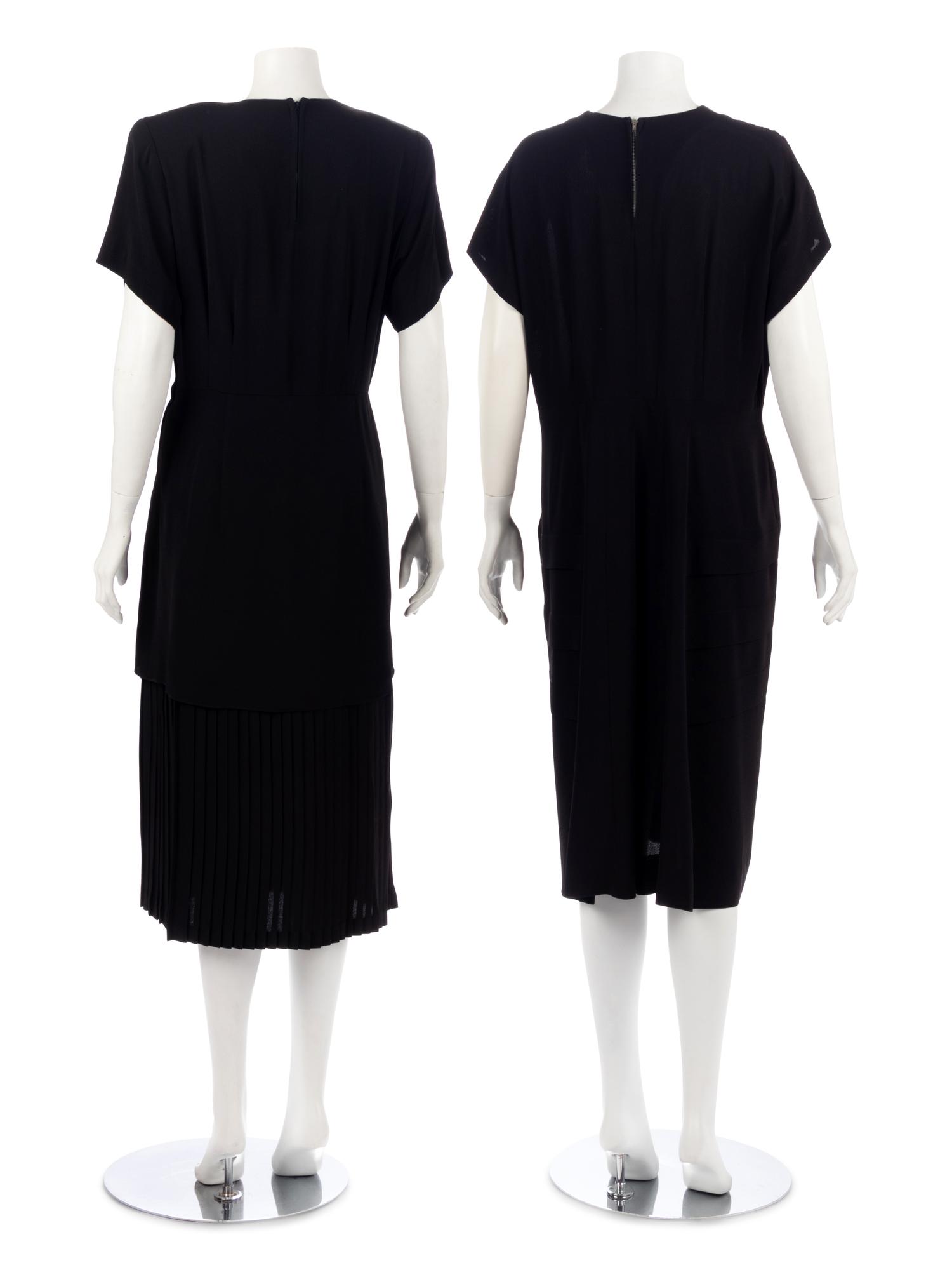 Four Vintage Day & Evening Dresses, 1940s