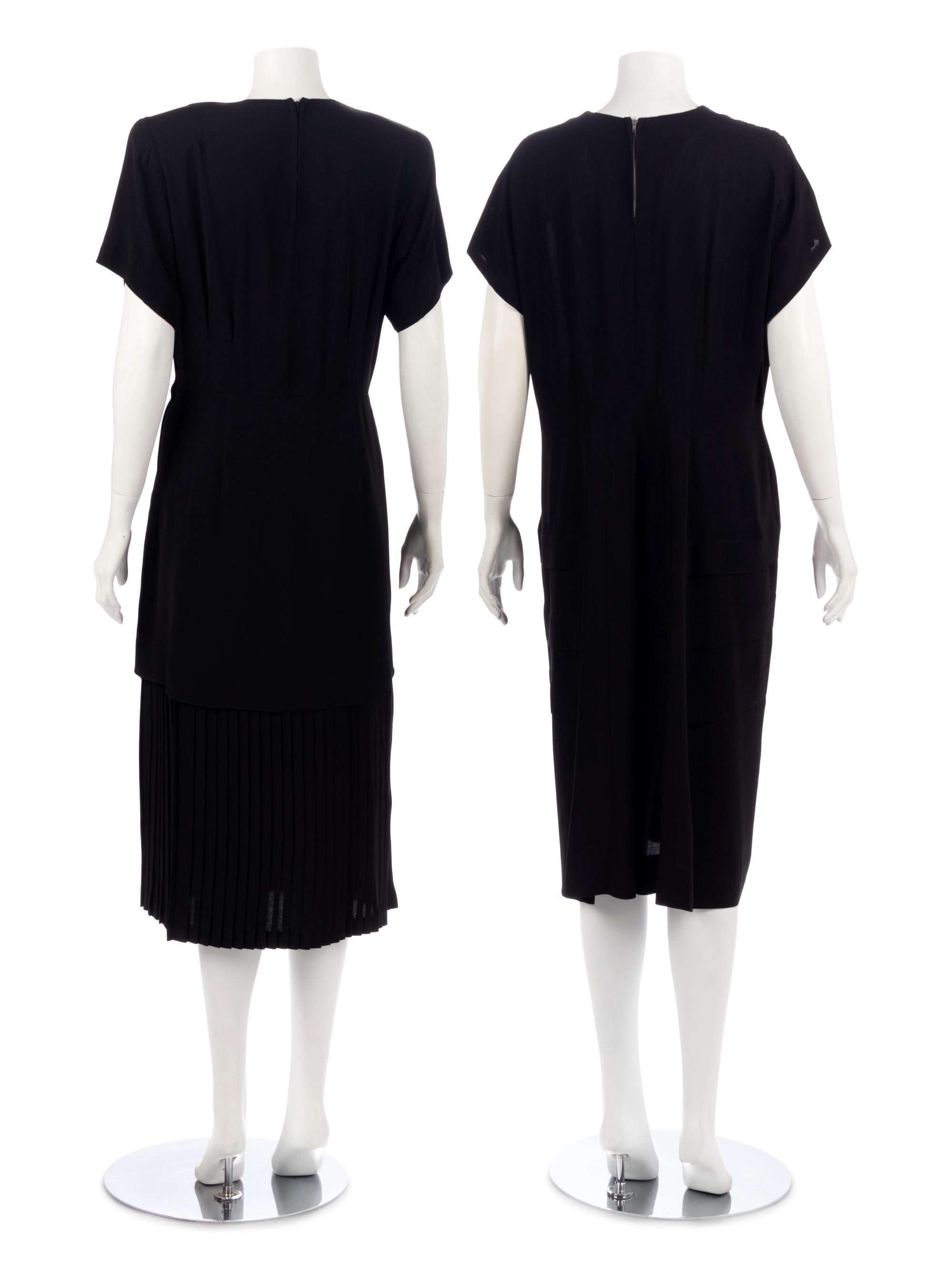 Four Vintage Day & Evening Dresses, 1940s