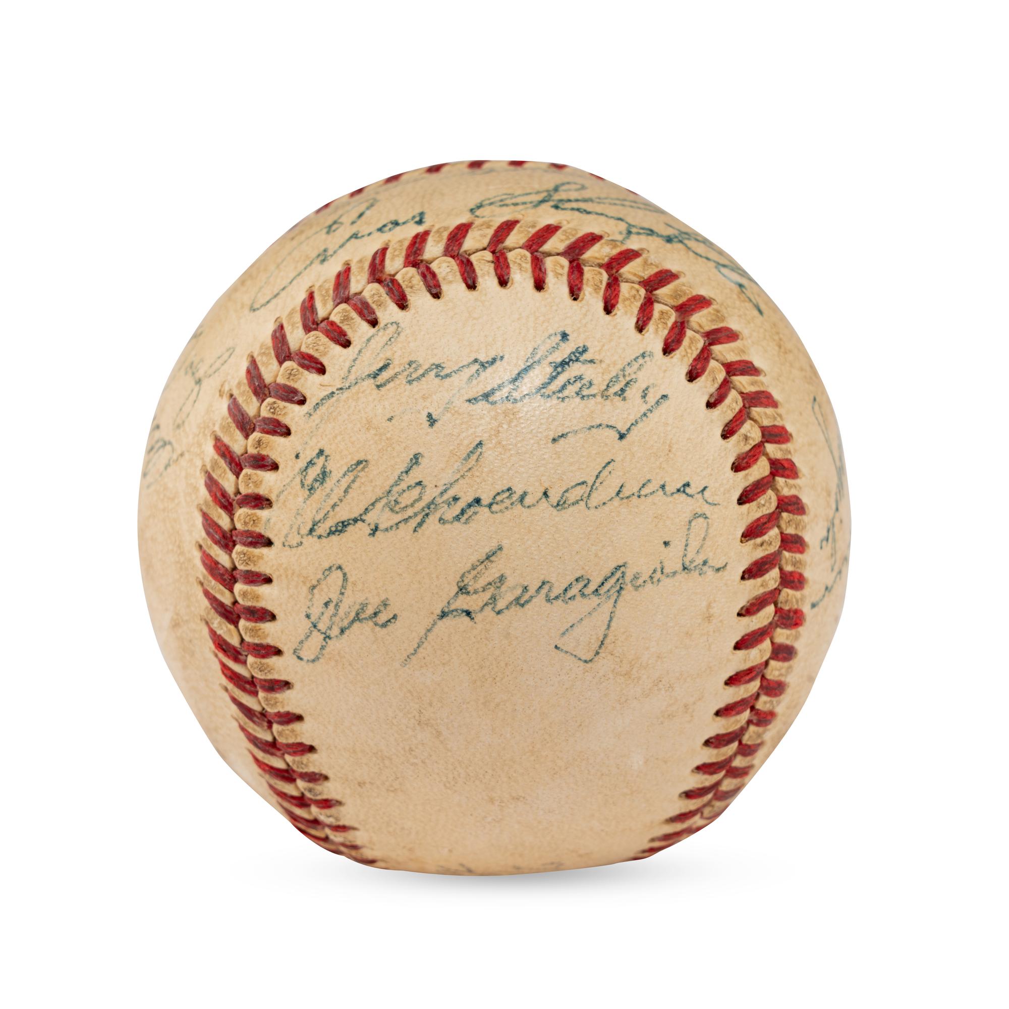 A 1951 St. Louis Cardinals Team Signed Autograph Baseball