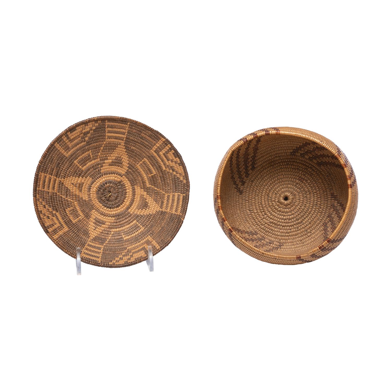 Maidu and Pima Baskets