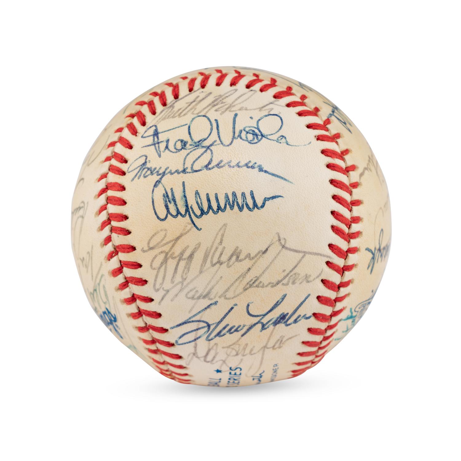 A 1987 World Series Champions Minnesota Twins Team Signed Autograph Baseball (Beckett Authentication Services Letter of Authenticity)