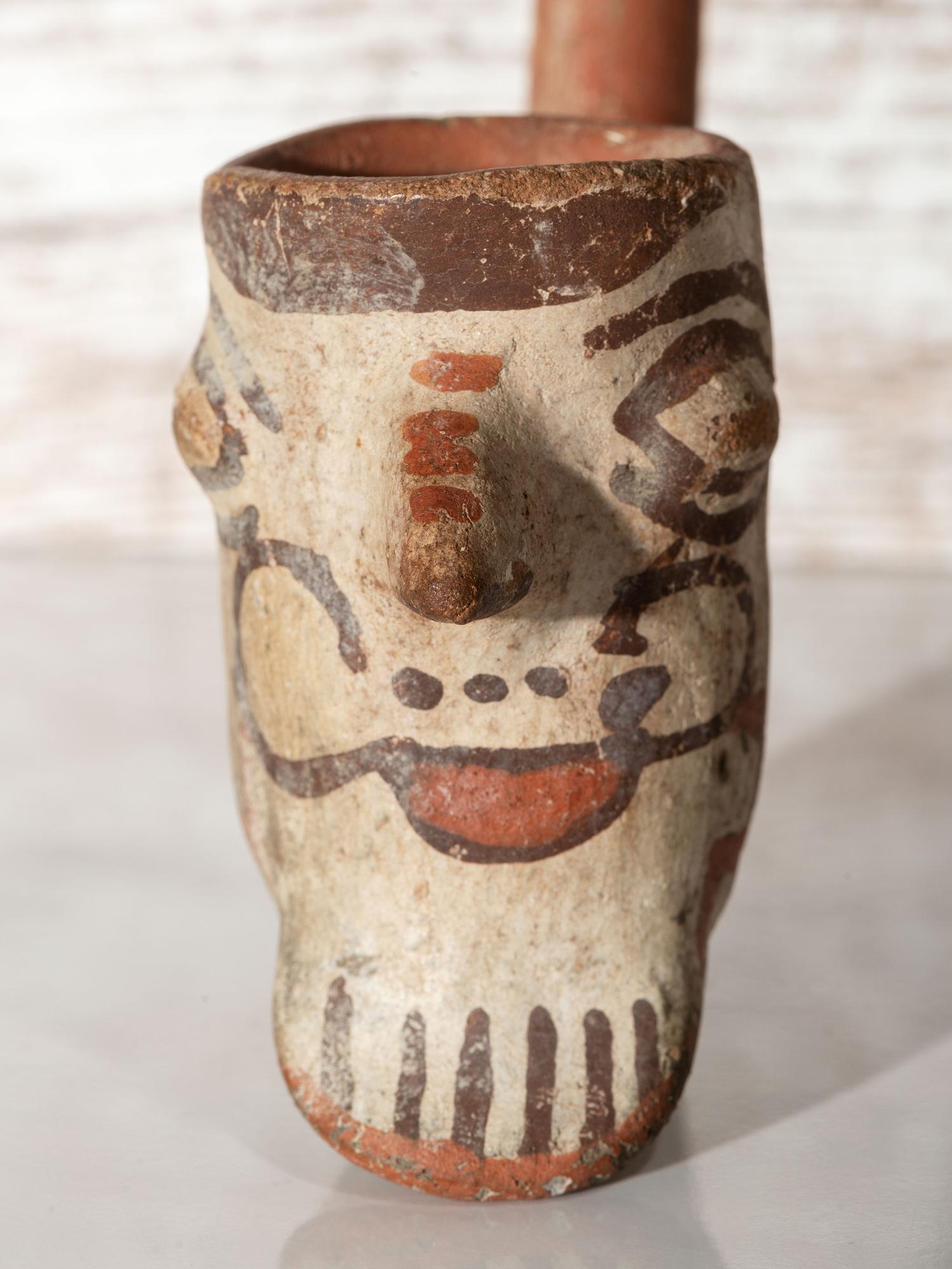 Collection of Pueblo Pottery Pipes