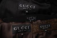 Two Gucci Ensembles with One Suede Belt
