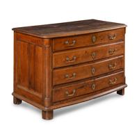 A French Provincial Walnut Chest of Drawers