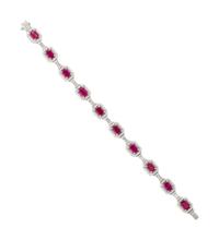 RUBY AND DIAMOND BRACELET