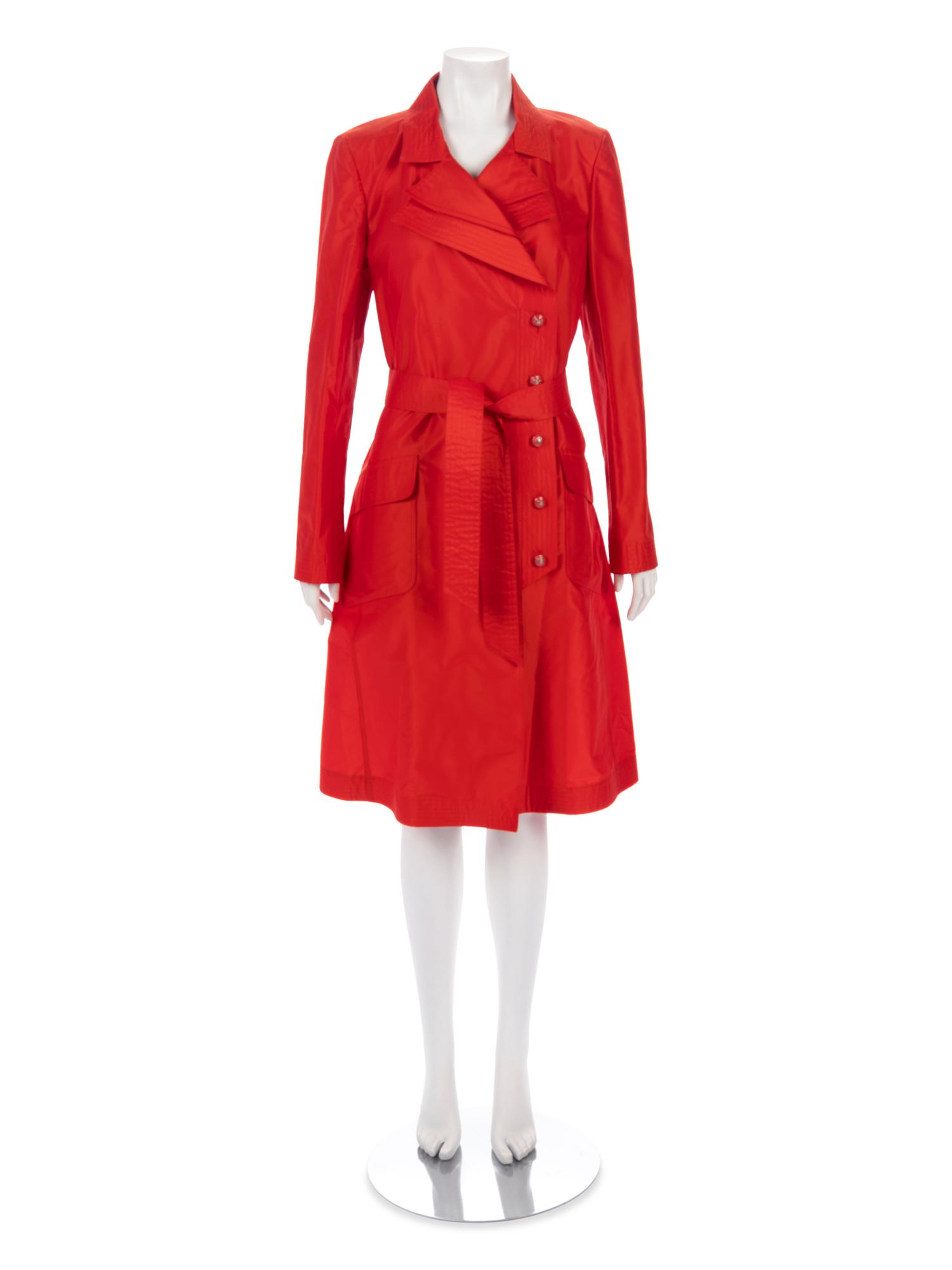 Chanel Double Lapel Trench Coat, Spring 2004
