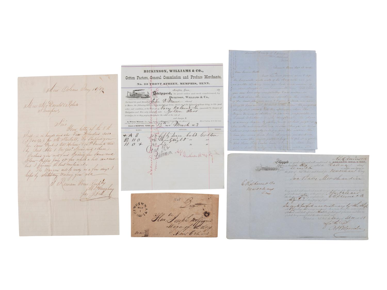 [TRANSPORTATION]. Ephemera associated with various forms of transportation.