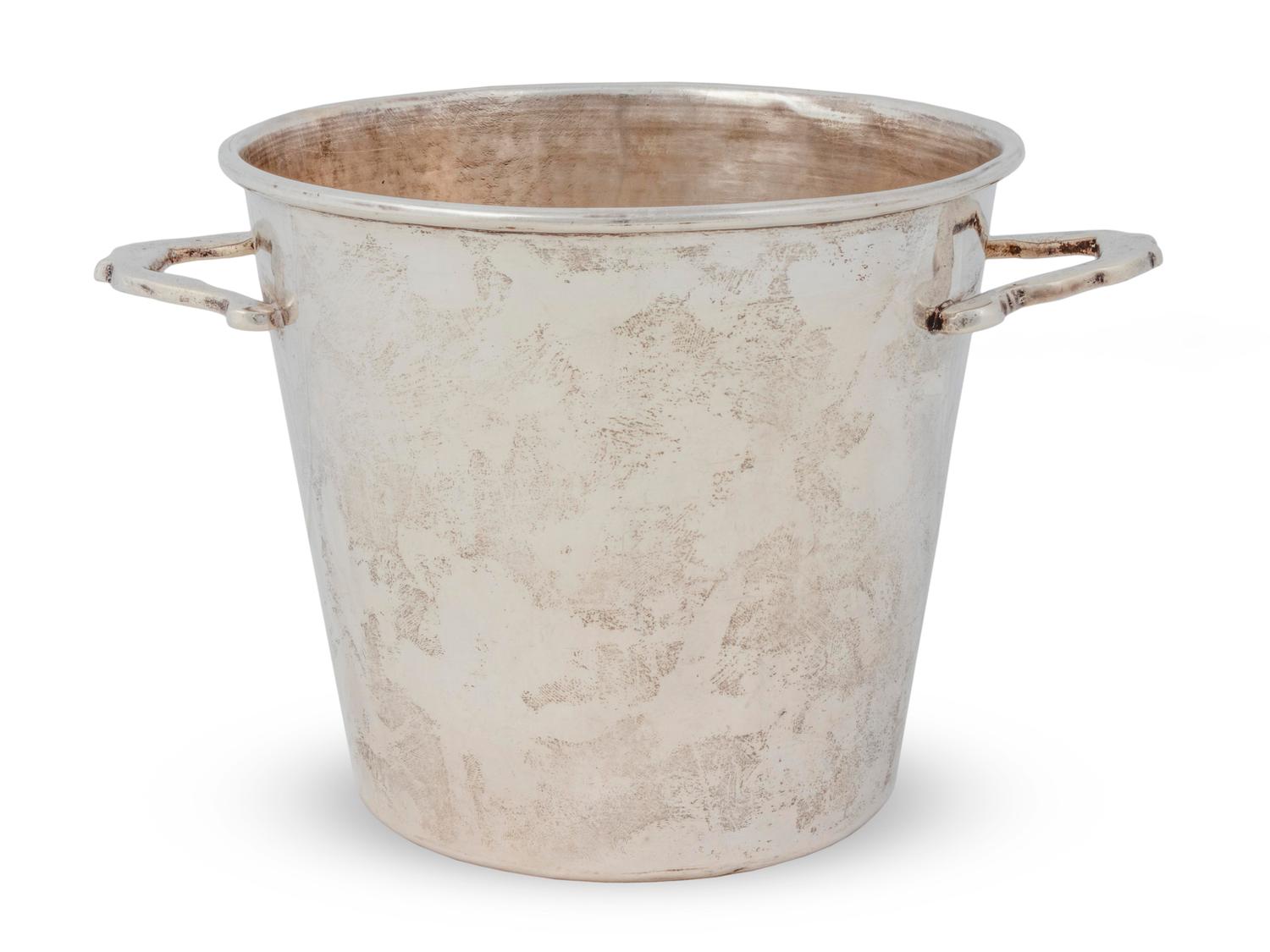 An American Silver Two-Handled Ice Bucket