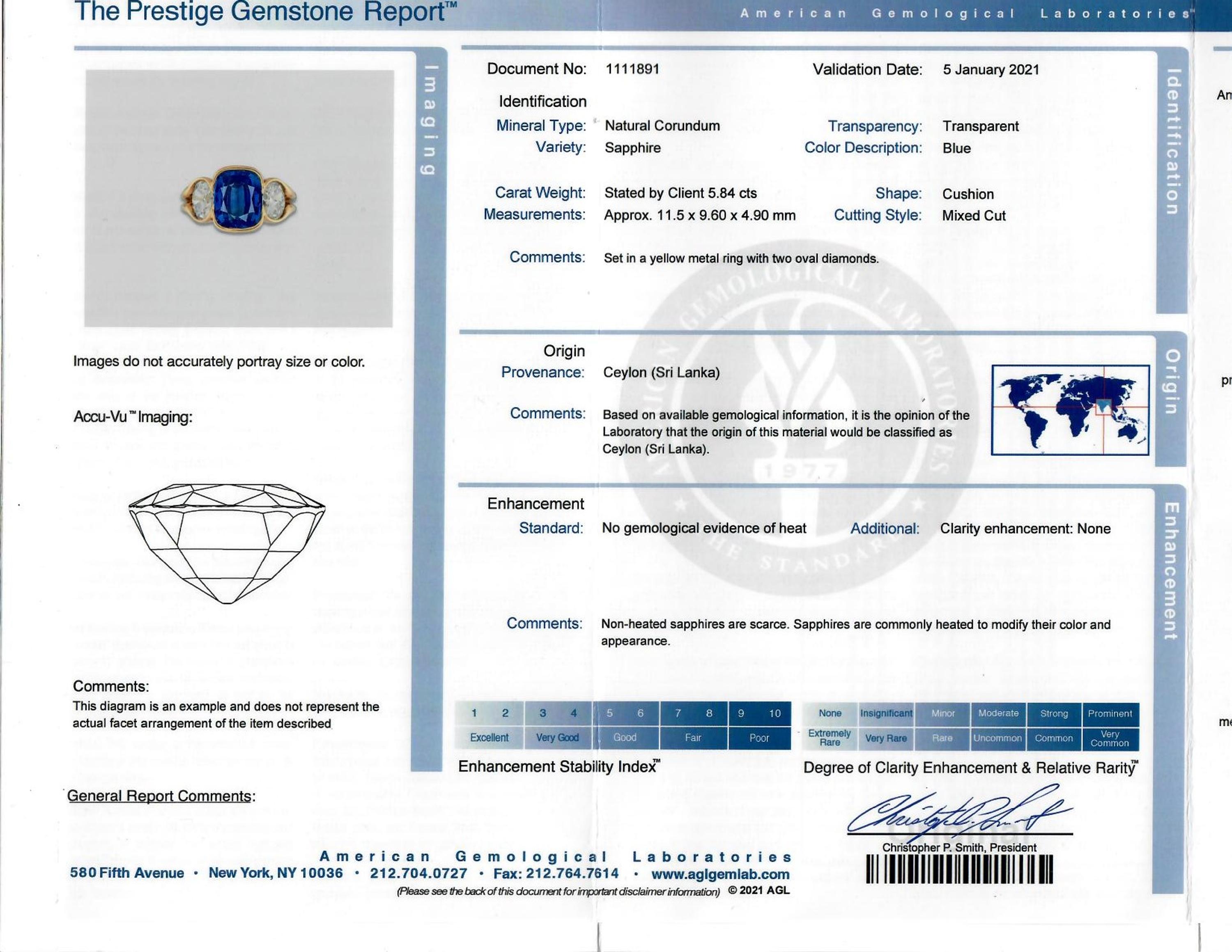 CARTIER, SAPPHIRE AND DIAMOND RING