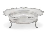 An Edwardian Silver Centerpiece Bowl
