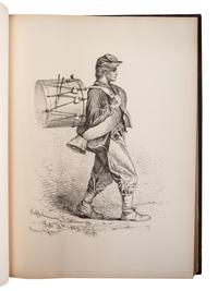 [CIVIL WAR - ART]. A group of E. Forbes, Harper's, and Frank Leslie's pictorial histories of the war, comprising: