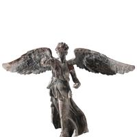 A Lead Garden Figure of Winged Victory