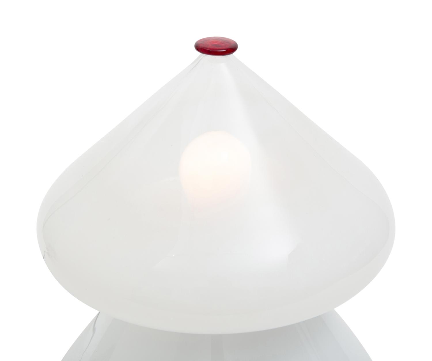 A Venini Murano Glass Lamp
