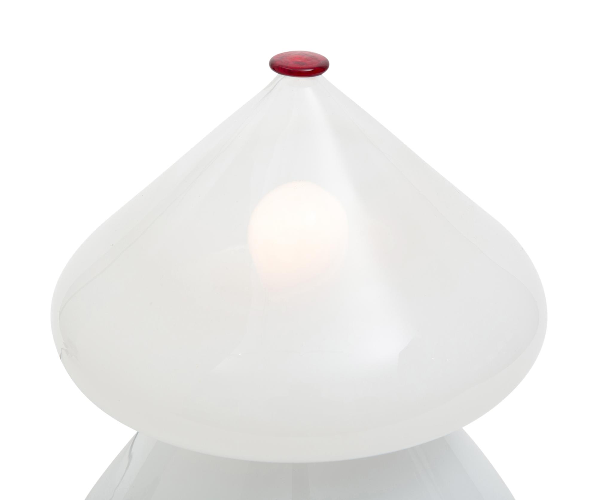 A Venini Murano Glass Lamp