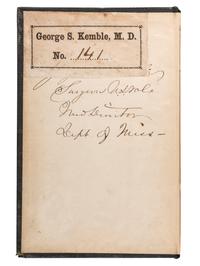 [AFRICAN AMERICANA] -- [CIVIL WAR]. A Sammelband of General Orders Affecting the Volunteer Force , for the years 1861, 1862, and 1863, including the Emancipation Proclamation. Identified to Union Surgeon George S. Kemble.