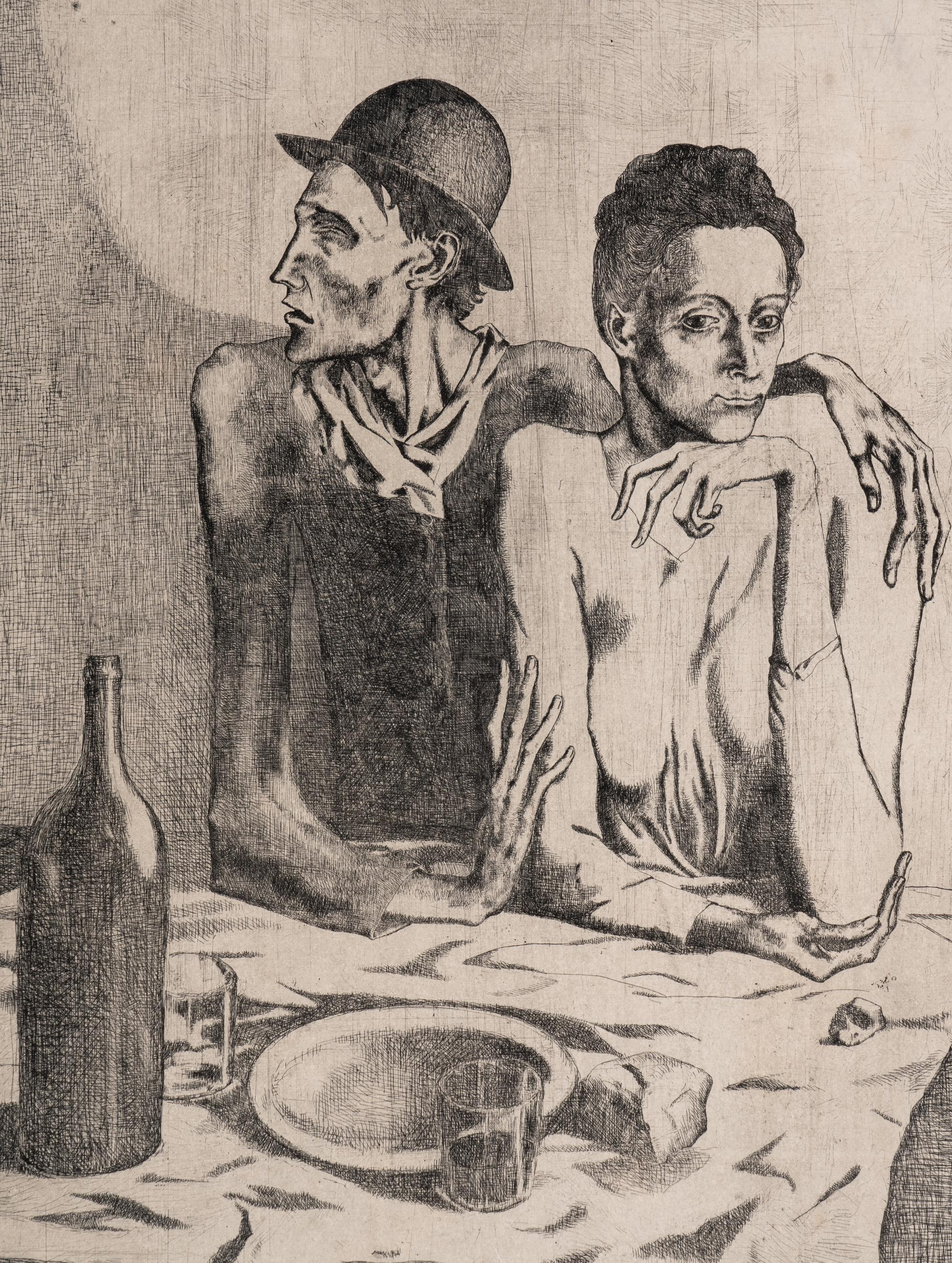 Le Repas Frugal , 1904; printed 1913