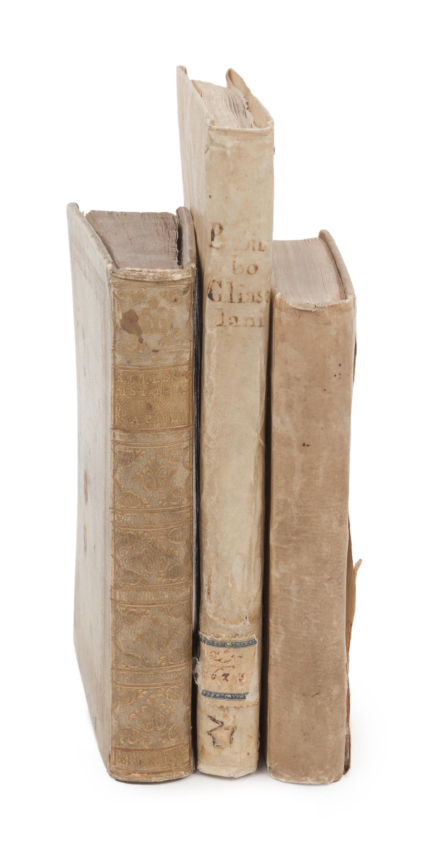 [16th CENTURY PRINTING - VENICE]. A group of 3 works, comprising: