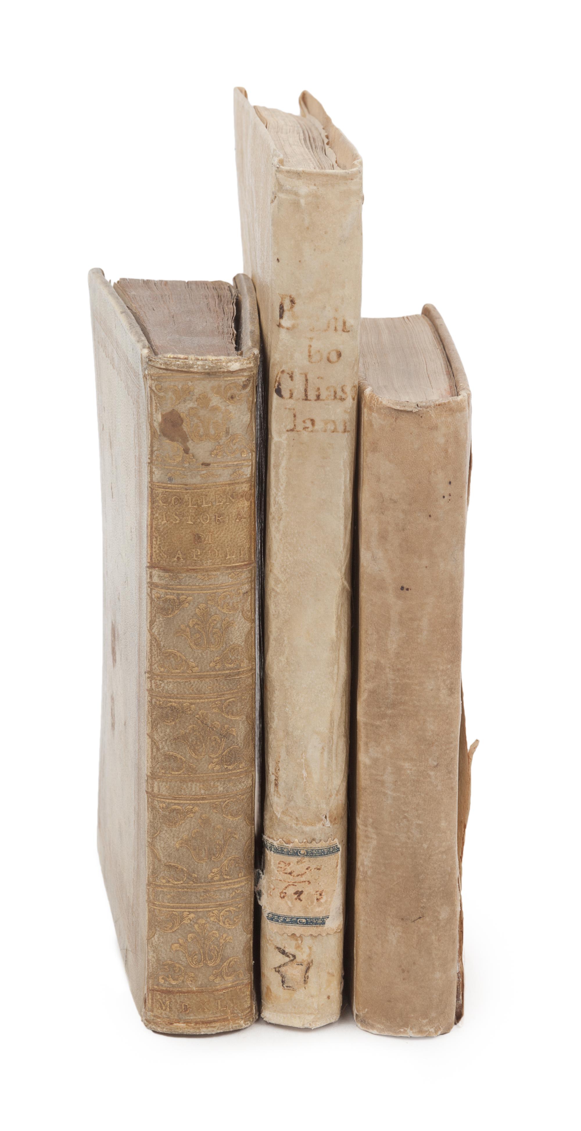 [16th CENTURY PRINTING - VENICE]. A group of 3 works, comprising: