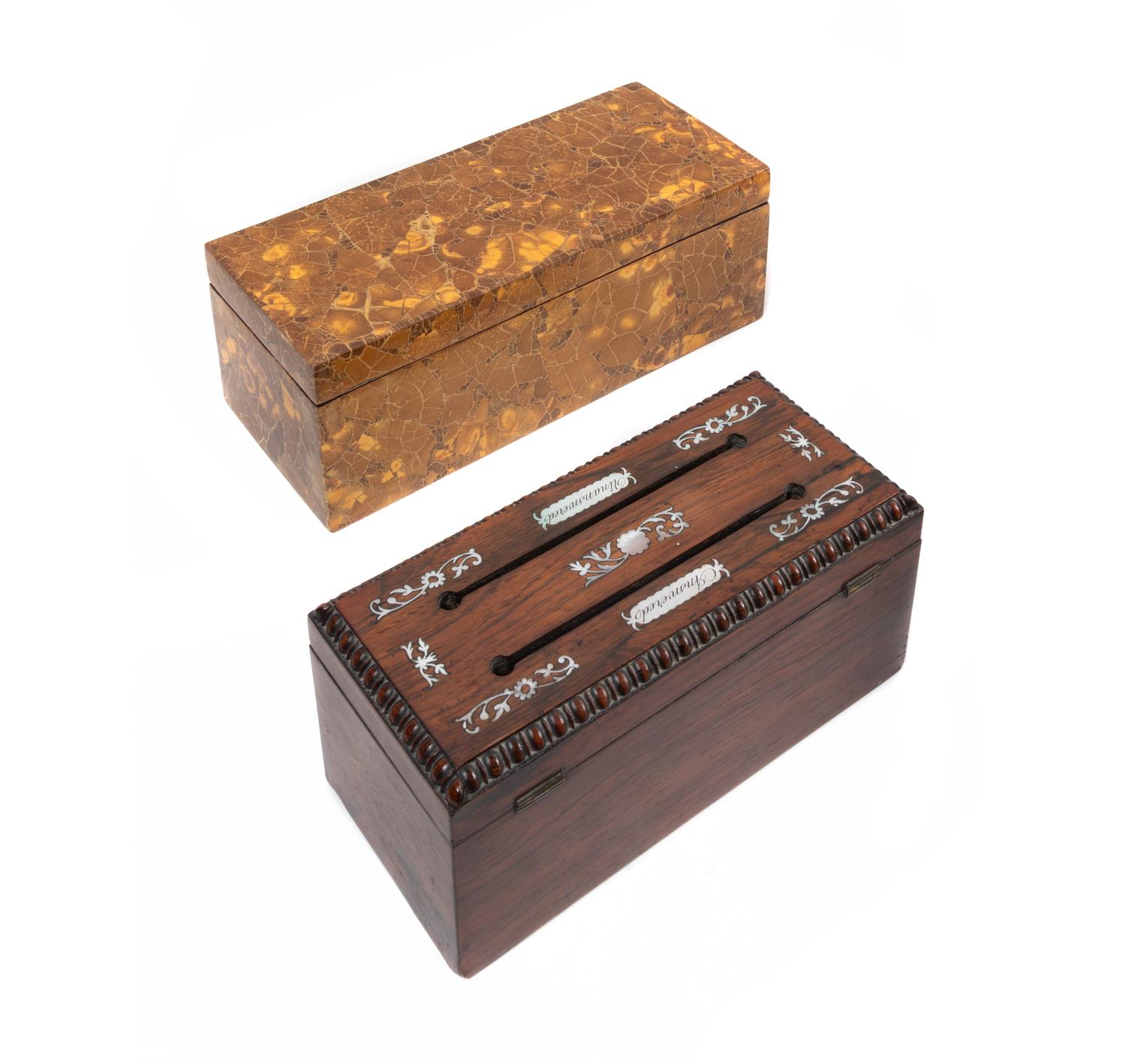 A Group of Four Boxes