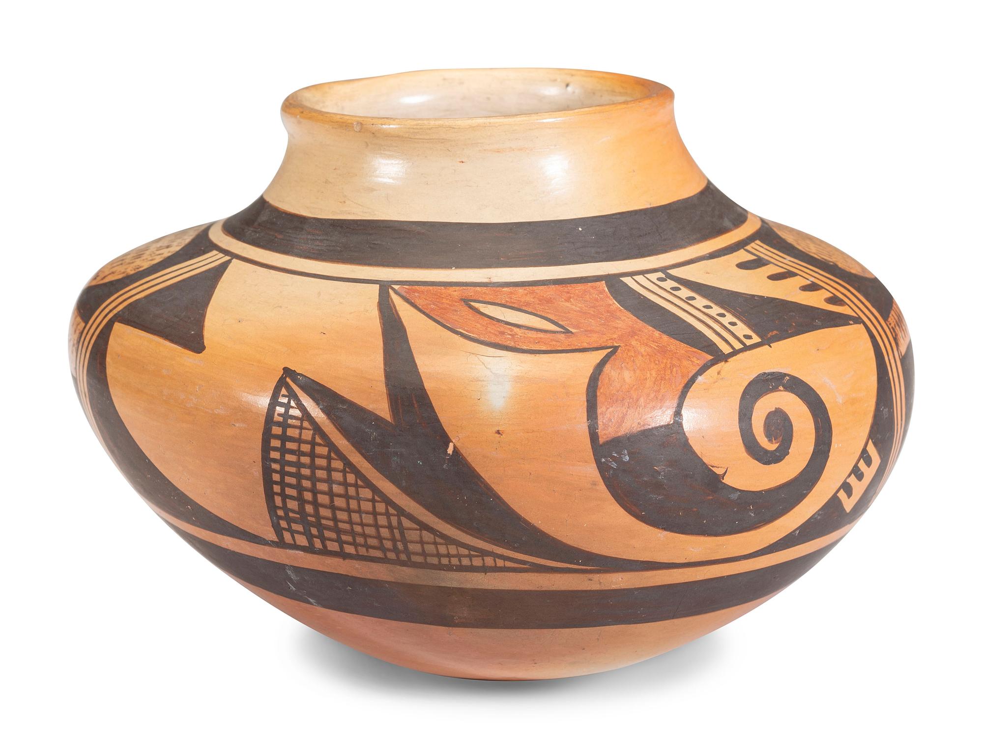 Polychrome Pottery Jar