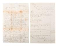 [CIVIL WAR]. Documents related to the occupation of New Orleans and Union troops in Louisiana.