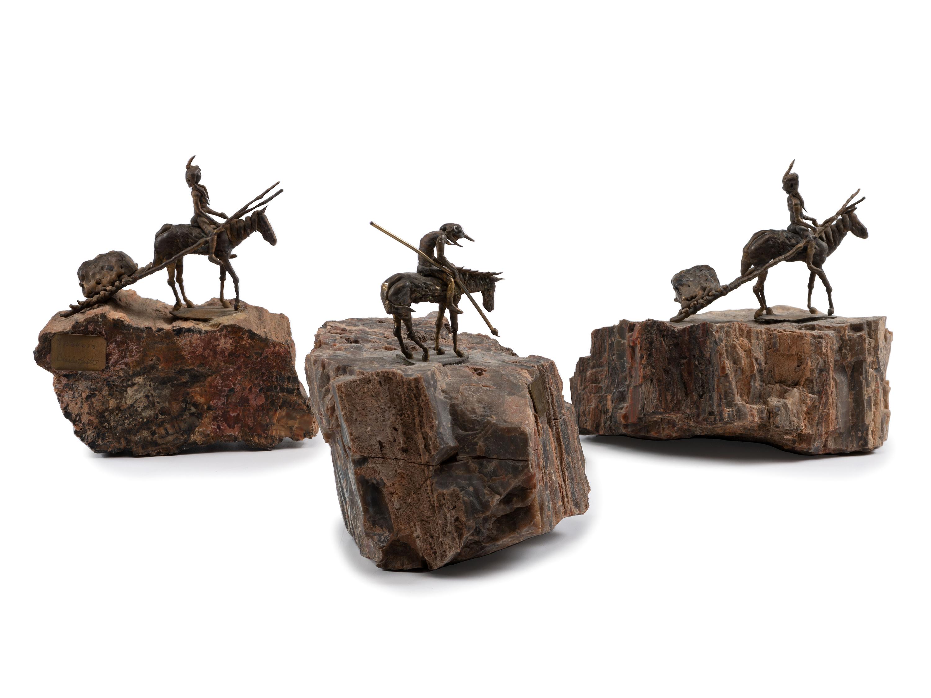 Group of Bronze Figures
