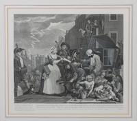 William Hogarth, (British, 1697-1764), The Rake's Progress (plates 1-8)