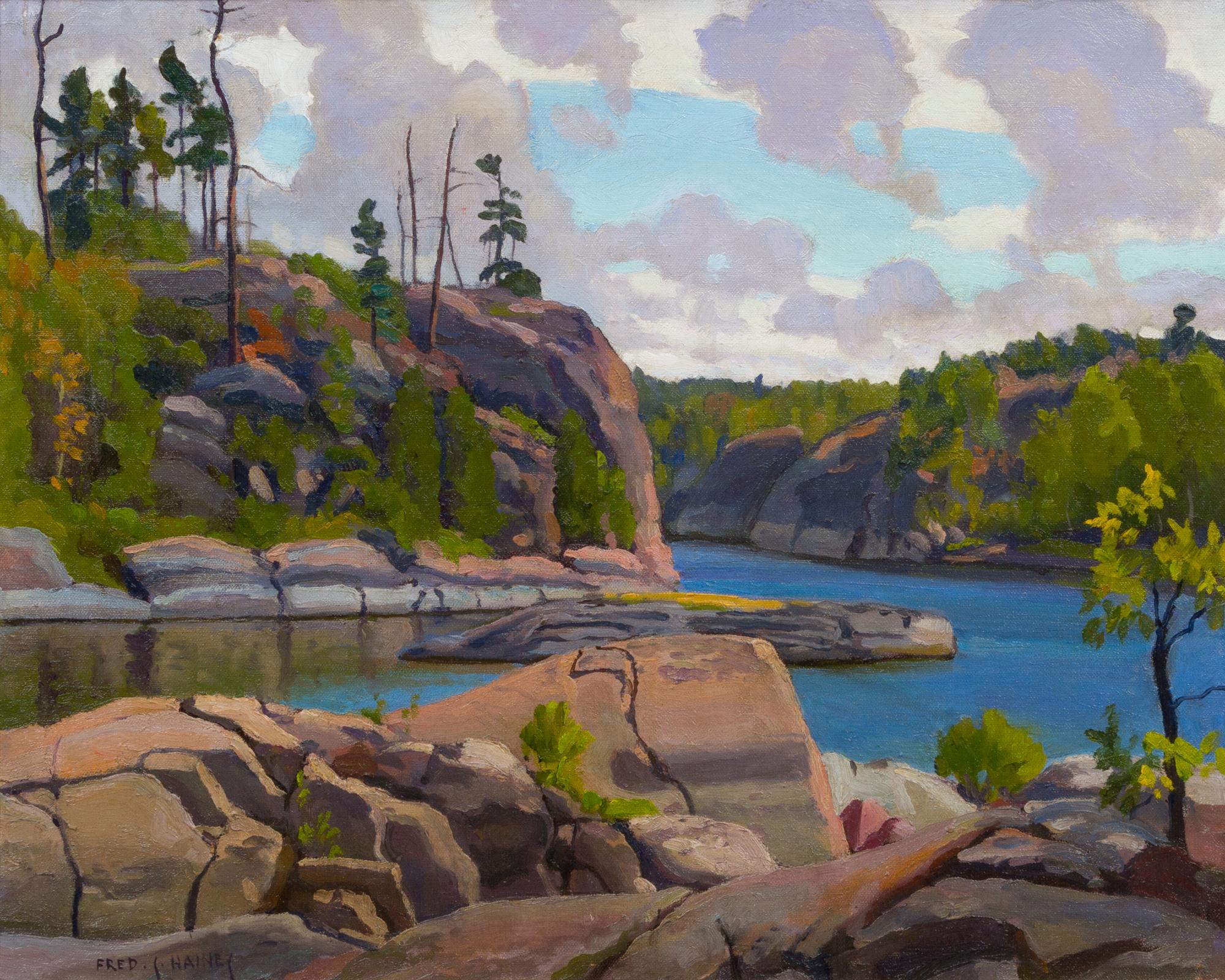 Fred Haines, (Canadian, 1879-1960), Entrance to Ox Lake