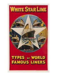 [RMS TITANIC]. White Star Line: Types of World Famous Liners. Liverpool: The Liverpool Printing & Stationery Company, Ltd., [1924].