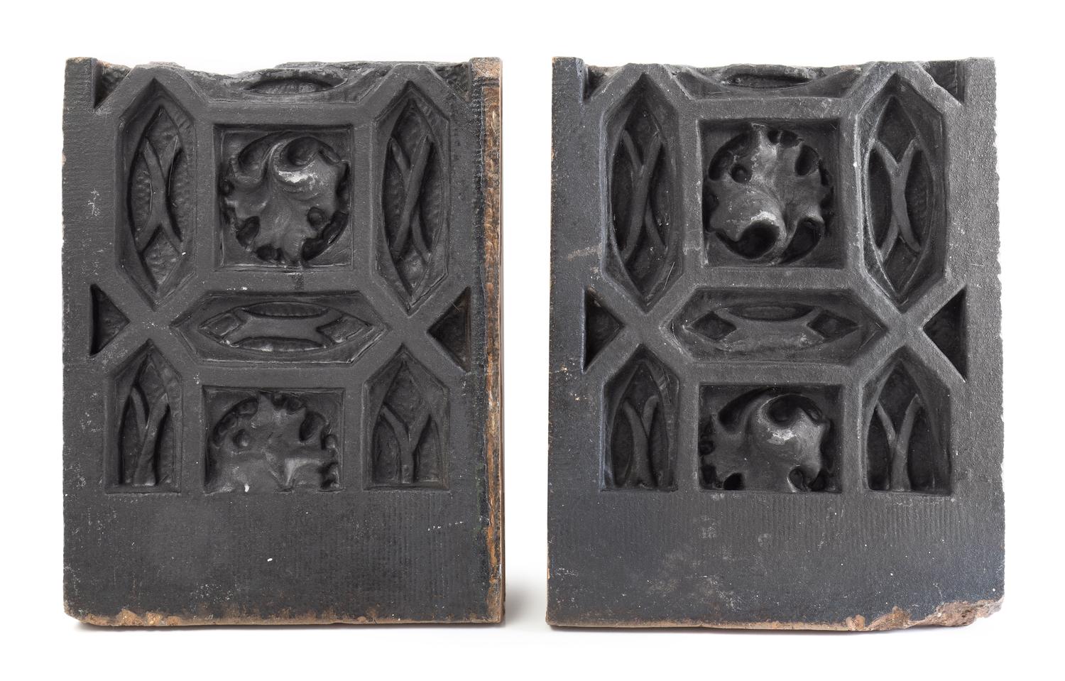 Dankmar Adler and Louis Sullivan, a terra cotta colonnade panel from the Schiller, or Garrick, Theather Building, Chicago, IL, 1891