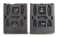 Dankmar Adler and Louis Sullivan, a terra cotta colonnade panel from the Schiller, or Garrick, Theather Building, Chicago, IL, 1891