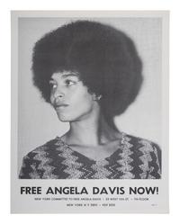 [BLACK PANTHER PARTY]. Free Angela Davis Now! New York: Committee to Free Angela Davis, ca 1970.