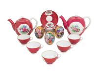 A Russian Porcelain Tea and Coffee Service for Five