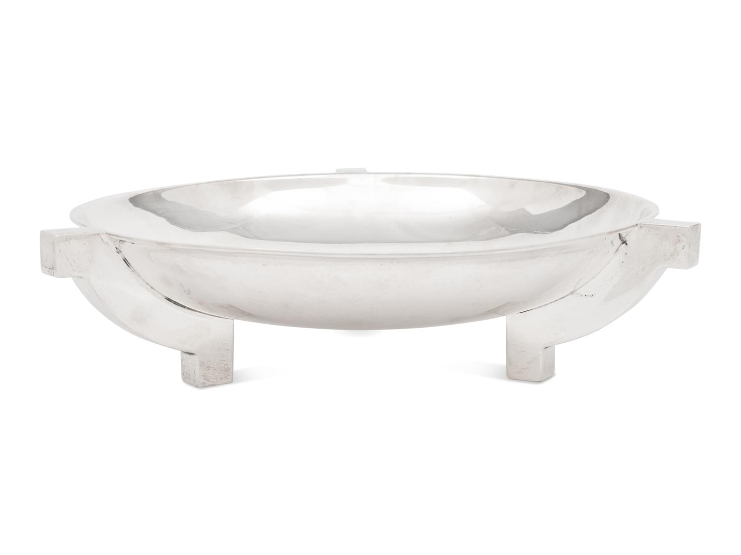 An English Silver Fruit Bowl