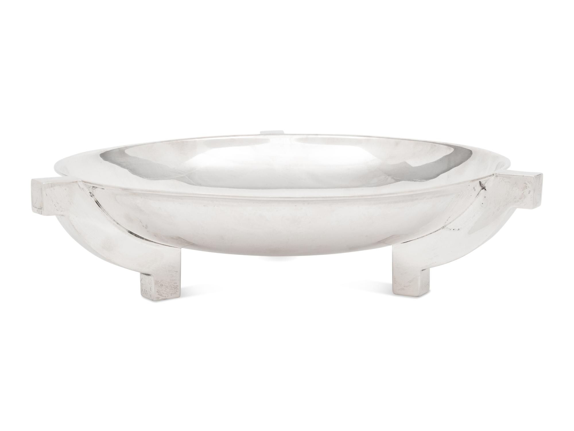 An English Silver Fruit Bowl
