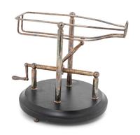 A French Mechanical Wine Decanting Cradle