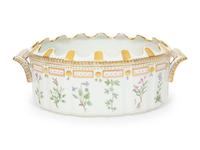 A Royal Copenhagen Flora Danica Porcelain Monteith