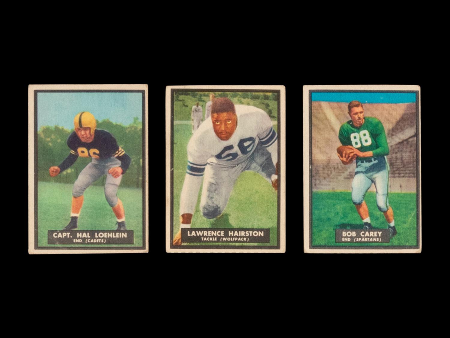 A Complete Set of 1951 Topps Magic Football Cards (75/75)