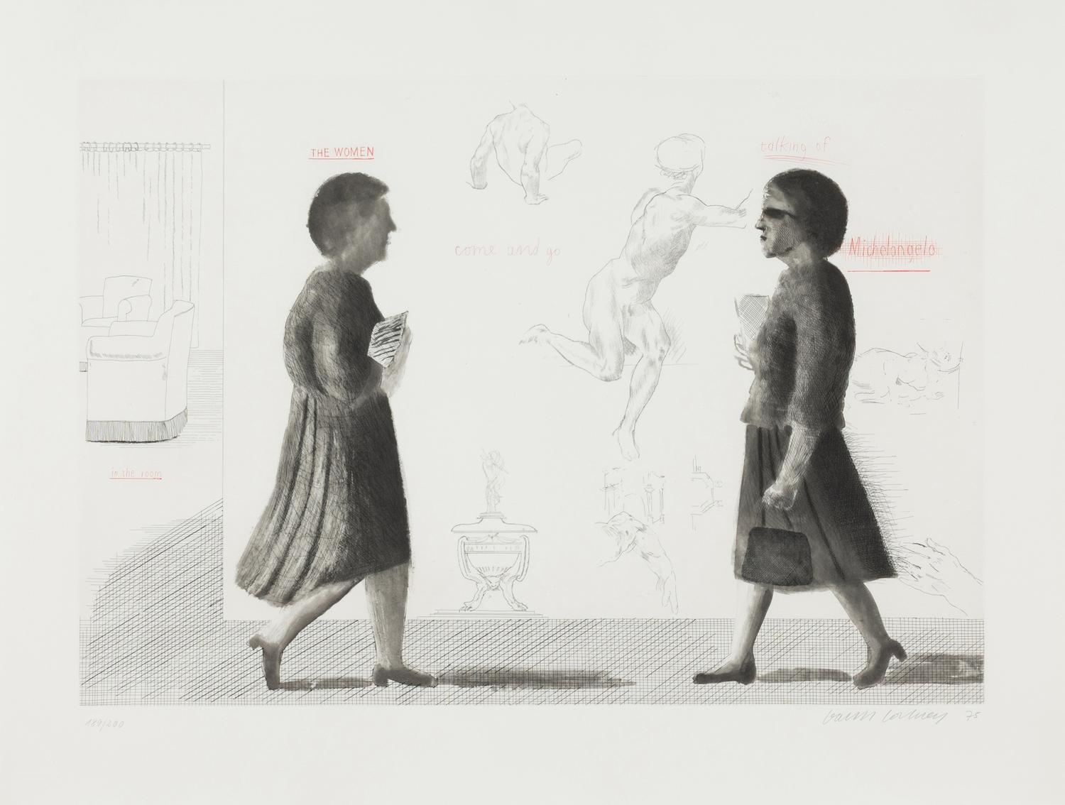 Various Artists (20th century) Omaggio a Michelangelo (complete portfolio of thirteen) , 1975