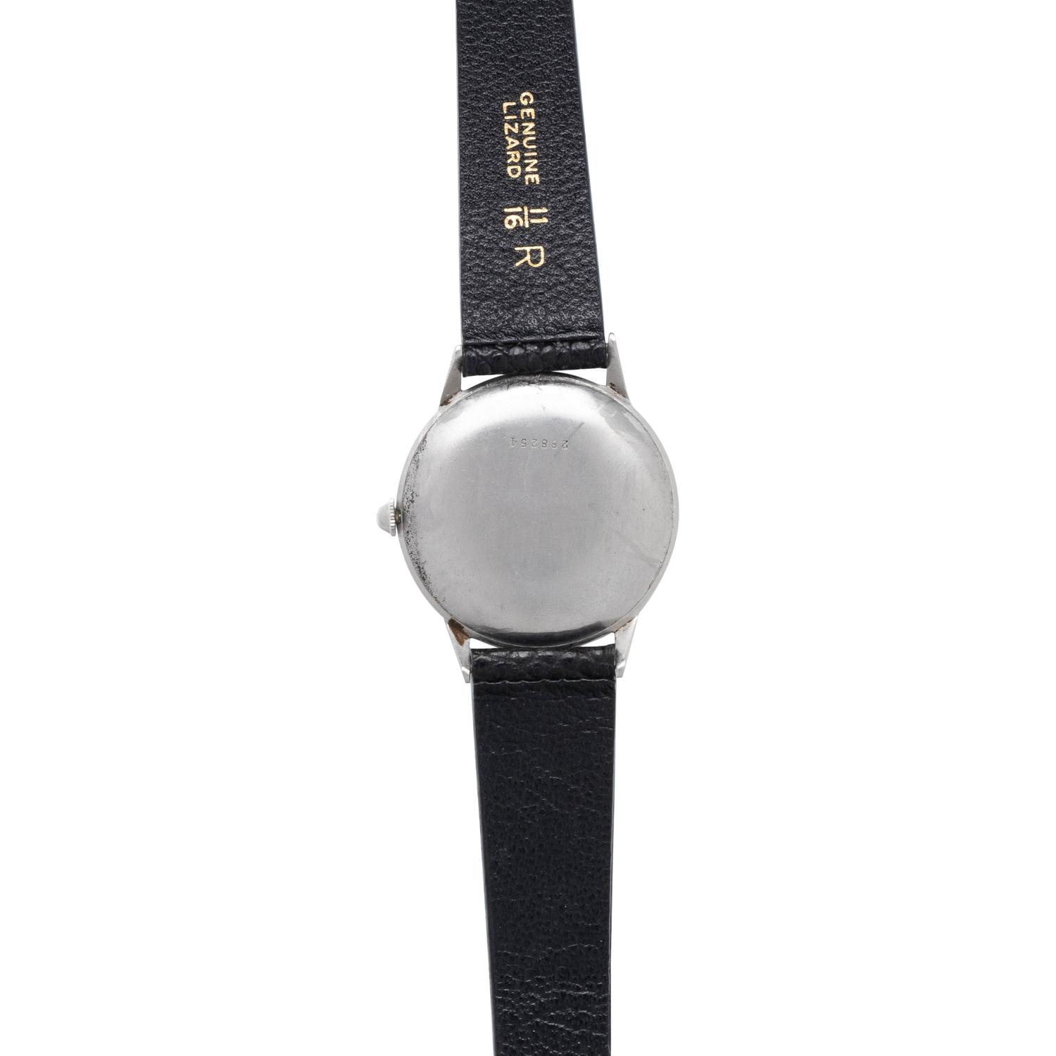 ROLEX, REF. 4363 STAINLESS STEEL 'PRECISION' WRISTWATCH