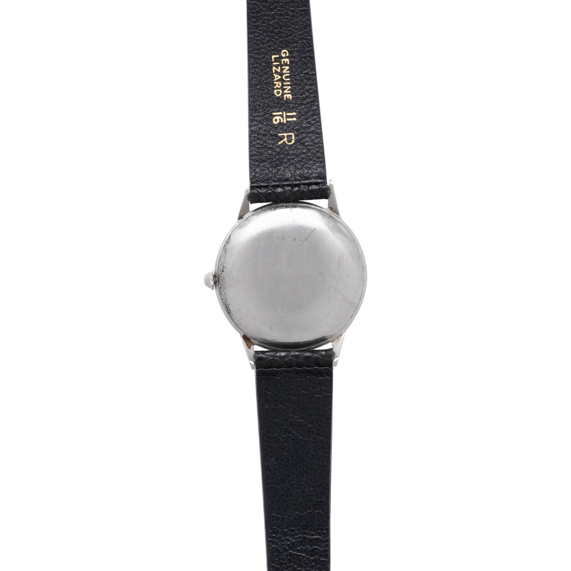 ROLEX, REF. 4363 STAINLESS STEEL 'PRECISION' WRISTWATCH