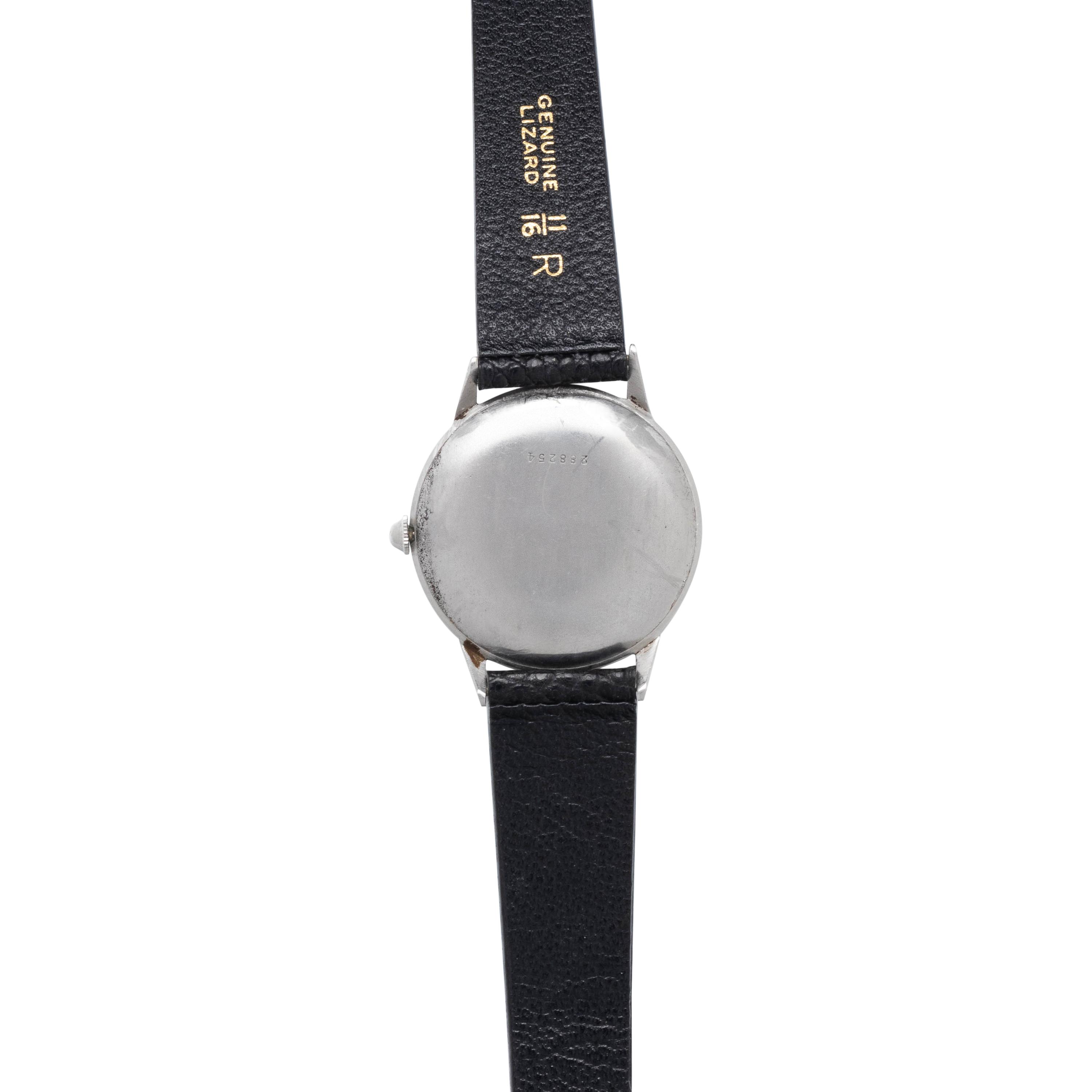 ROLEX, REF. 4363 STAINLESS STEEL 'PRECISION' WRISTWATCH