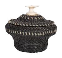 Baleen Basket, with Whale Tail Finial