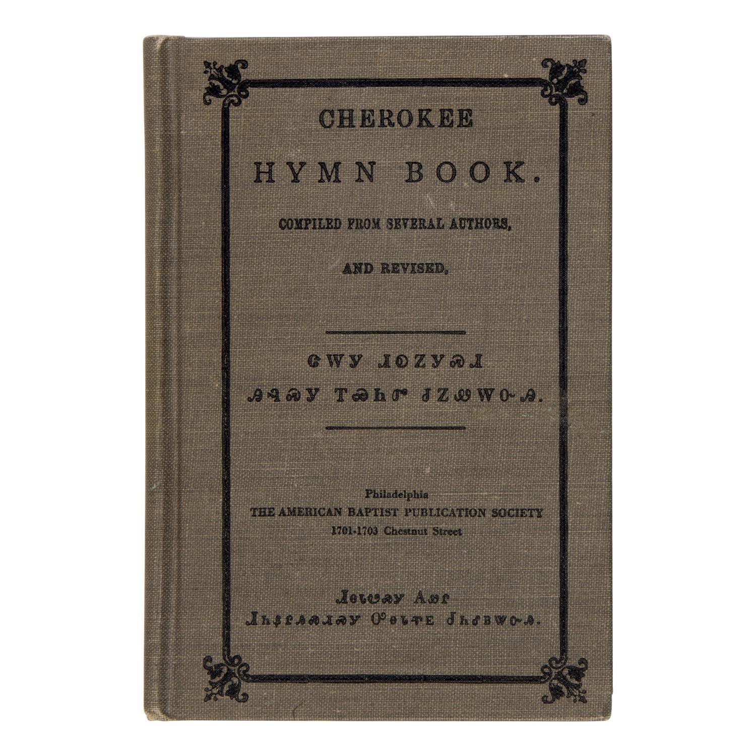 [Native Americana]. A group of 11 religious titles, including hymnals and missalettes in the Creek, Seminole, and Cherokee Languages.