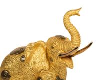 Gilt Bronze Elephant , 1994