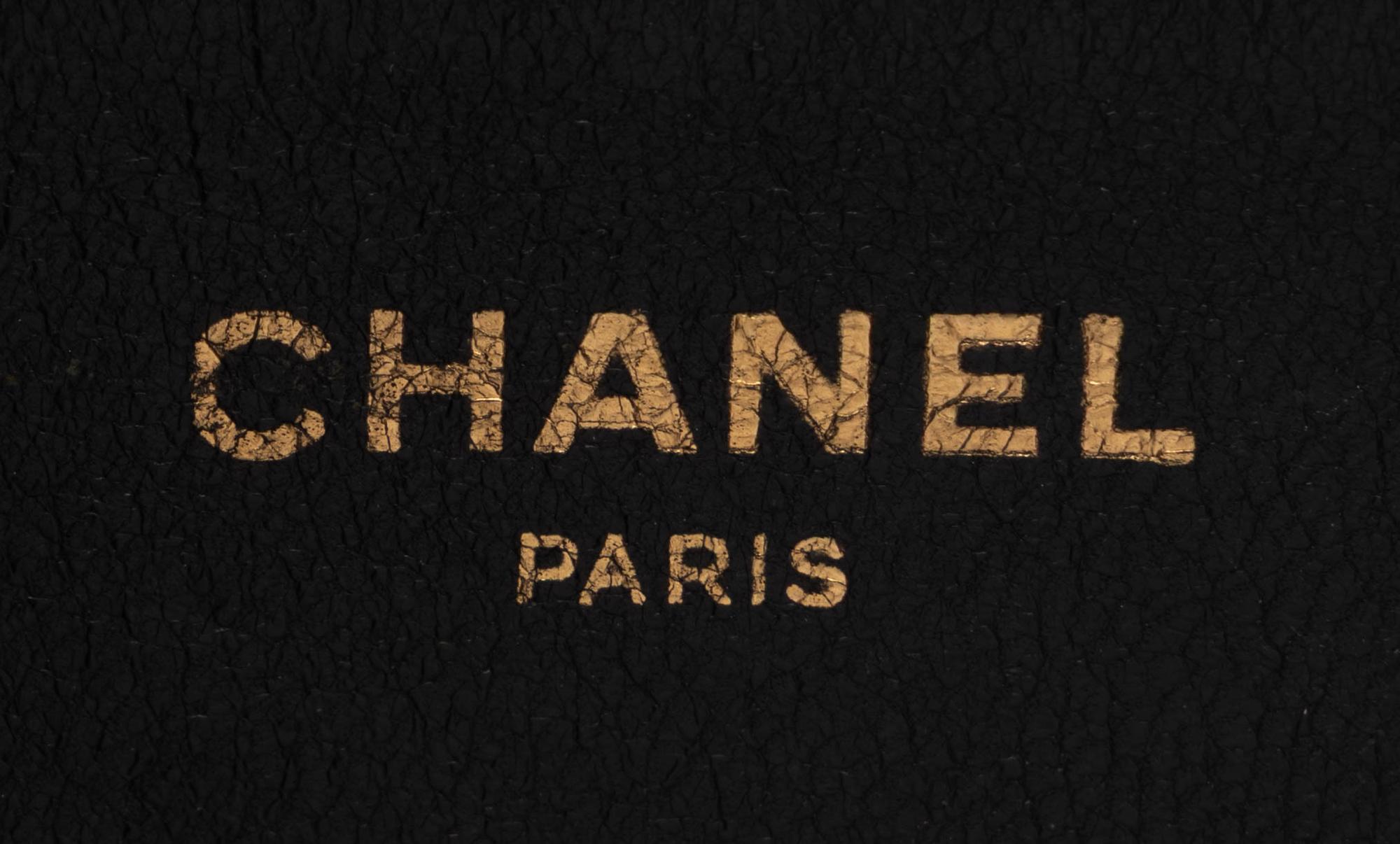 Chanel, Flap Bag in Black Crocodile